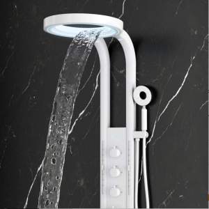 Хидромасажен панел 3617MW Бял Мат