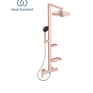 IDEAL STANDARD Ceraflow ALU BD584RO Душ система със стенен смесител Цвят Розе
