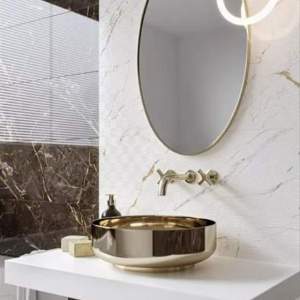 DECOR GUARDA BIANCO 29.8-89.8 гланц плочки фаянс