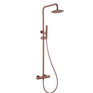 IMEX NAPOLES BTN047 ORC Душ колона с термостат Розоро злато Мат