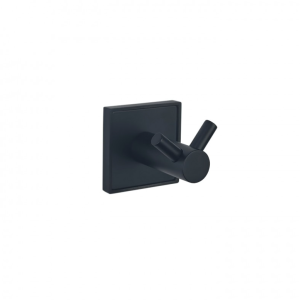 MODENA BLACK MATT Двойна закачалка 3850-2BM INTER CERAMIC