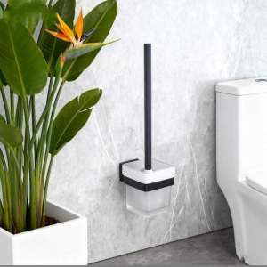 MODENA BLACK MATT Четка за тоалетна 3894BM Inter Ceramic