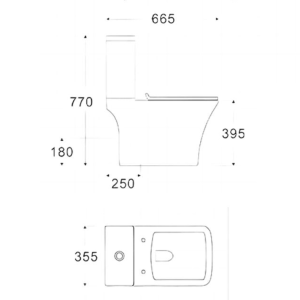 Моноблок M-133 Rimless KCT-02-06A