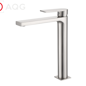 AQG ALPHA 01ALP100NI Satin Nickel Смесител висок за мивка купа Сатен никел