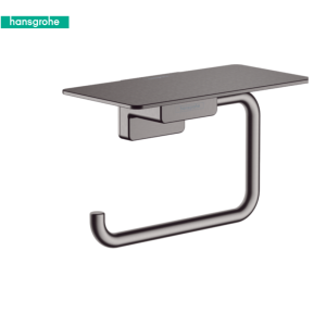 HANSGROHE ADDSTORIS Държач за тоалетна хартия в цвят Brushed Black Chrome 41772340