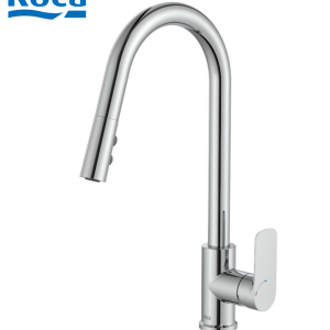ROCA CALA COLD STAR A5A816EC00 Кухненски смесител с изтеглящ се чучур Хром