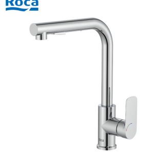 ROCA CALA COLD STAR A5A856EC00 Кухненски смесител с изтеглящ се чучур Хром