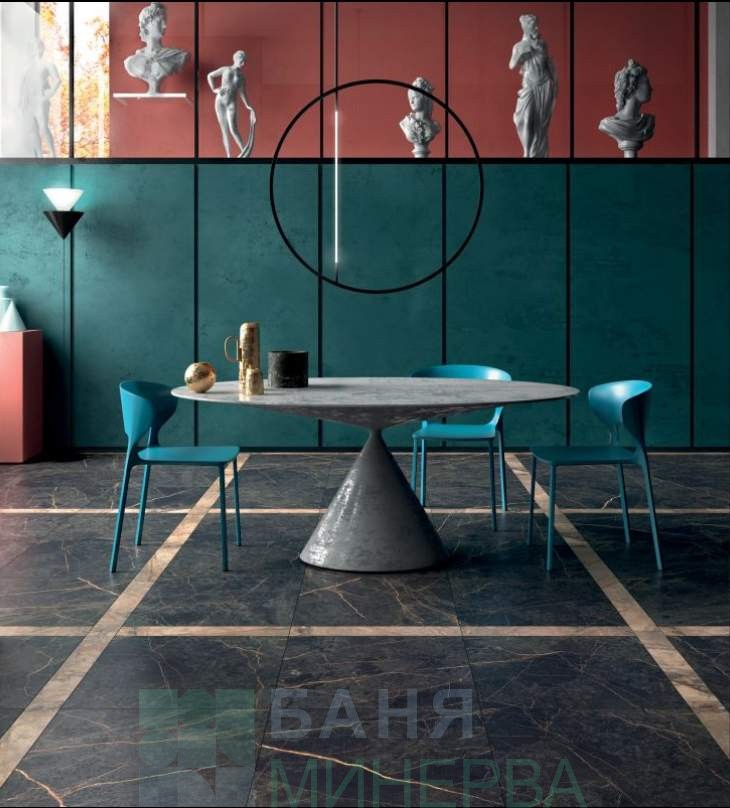 EPOQUE Black 60-60 Италиански Гранитогрес Ariana Ceramica - Image 2