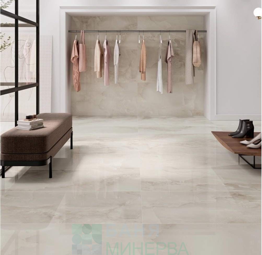 ALAPLANA BIBURY Beige 60 -120 Полиран гранитогрес - Image 3