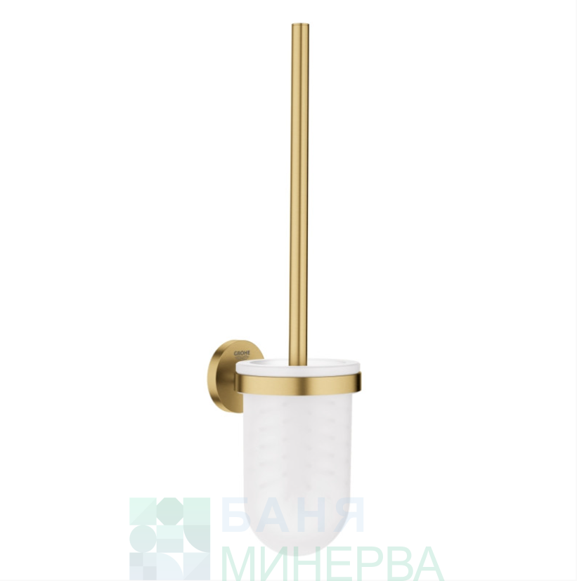 GROHE 40374GN1 ESSENTIALS Четка за тоалетна Конзолна brushed cool sunrise