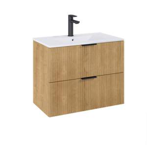 ROCA A852478464 REEF UNIK 81см Light Oak Мебел за баня ПРОМО