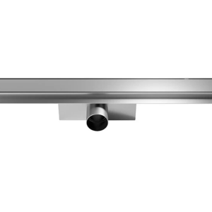 Fluvia Brushed Chrome Подов лентов сифон за плочка 80 см CERACACIA