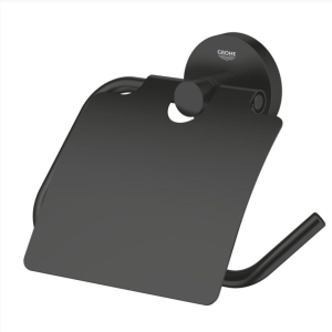 GROHE 1024652430 ESSENTIALS Matt black Държач за тоалетна хартия Черен мат