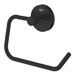 GROHE 1024722430 ESSENTIALS Държач за тоалетна хартия без капак Matt black