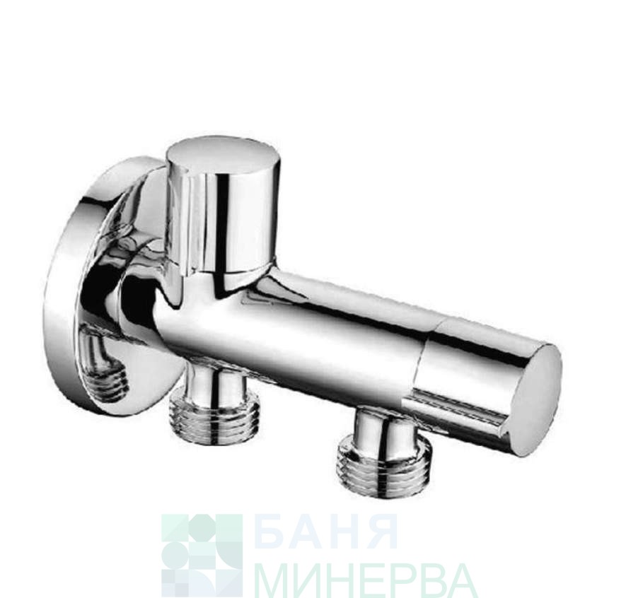 MIRO SUM AV20SOLR4 Хигиенен душ с двоен кран за моноблок Хром - Image 2