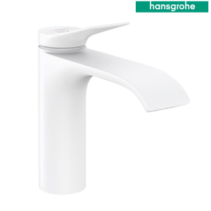 HANSGROHE 75024700 VIVENIS 110 Coolstart Бял Мат Смесител за мивка без изпразнител