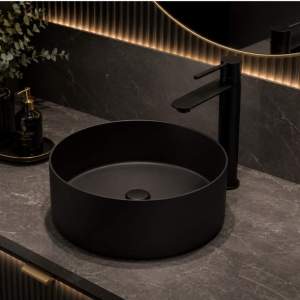 МИВКА от НЕРЪЖДАЕМА СТОМАНА PURE STEEL 3611MW Brushed Matt Black
