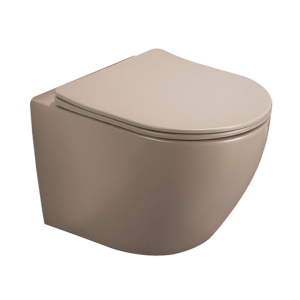 Стенна тоалетна чиния 4937 Beige Tornado